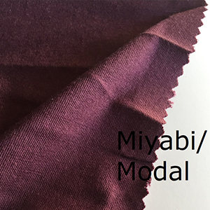 Single jersey 70% Miyabi / 30% Modal